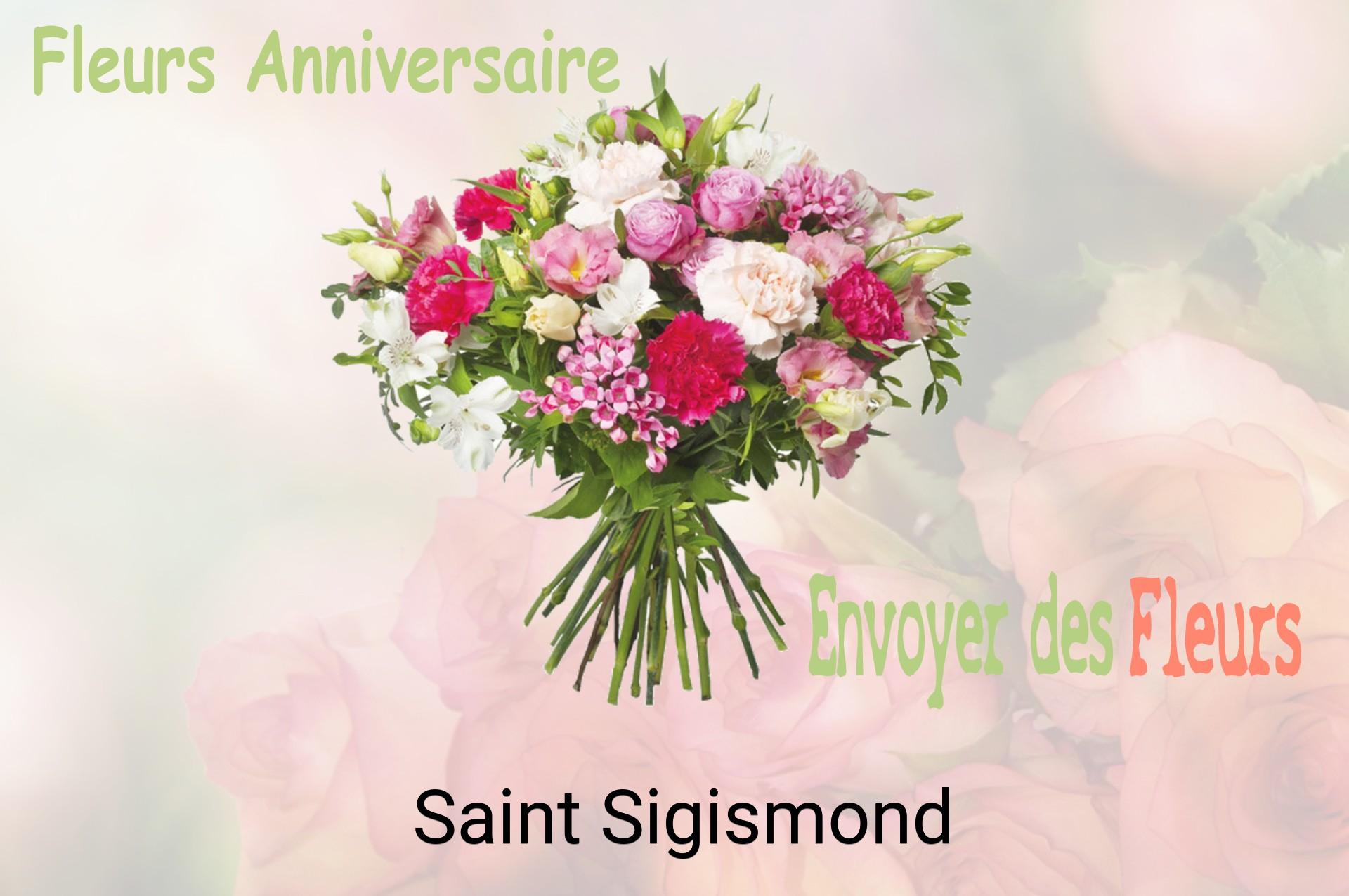 Bouquet de fleurs d’anniversaire livré à Saint-Sigismond