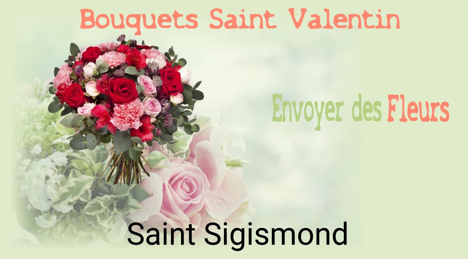 Roses de Saint-Valentin livrées à Saint-Sigismond